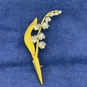 Vintage MFA Lily of the Valley Pin